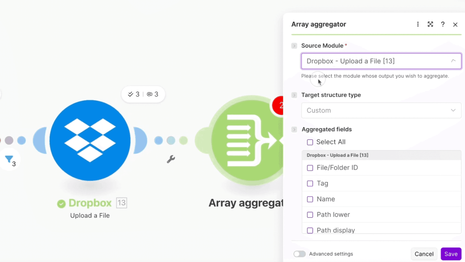 Array Aggregator
